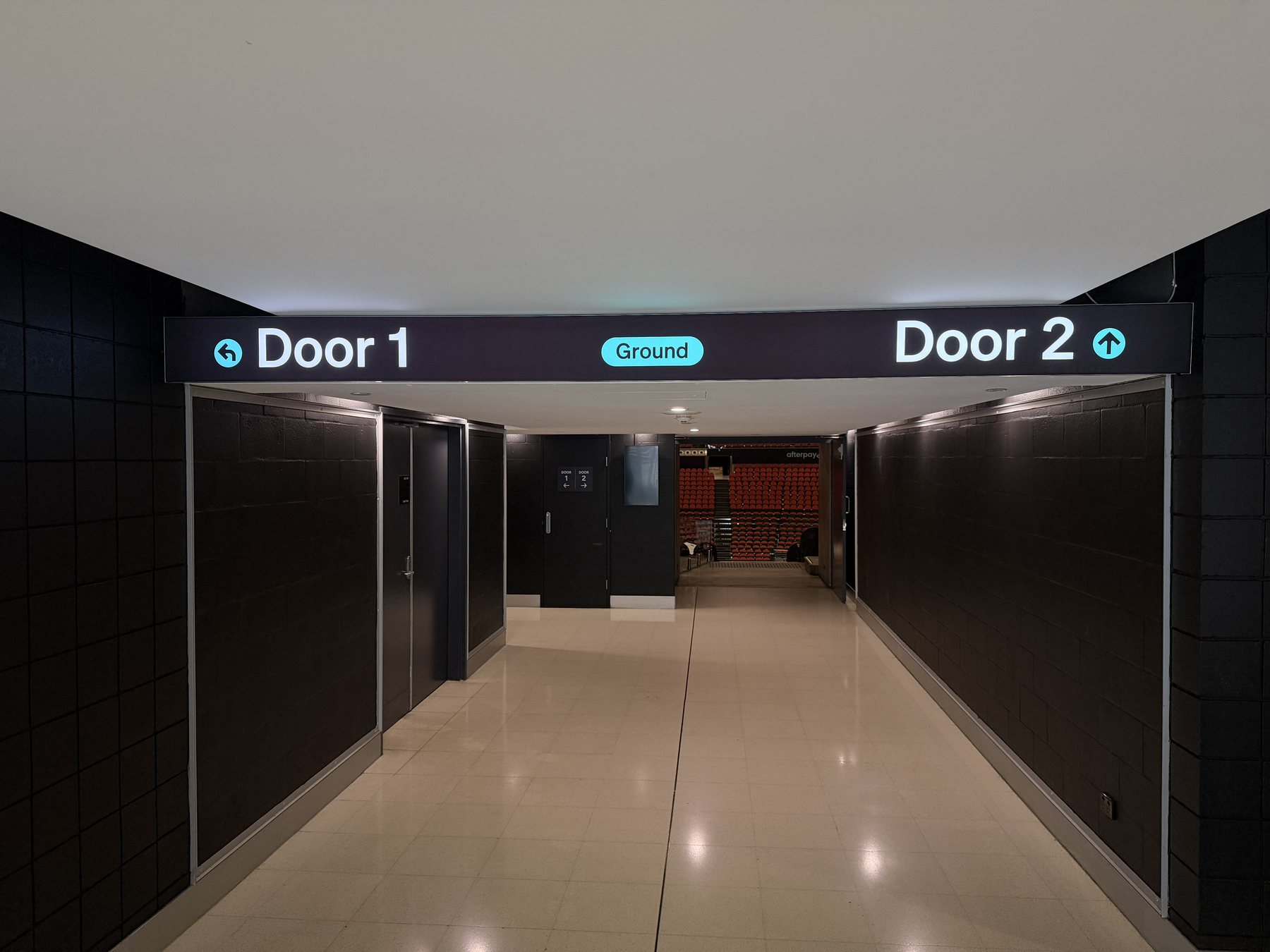 Illuminated LED backlit wayfinding signage